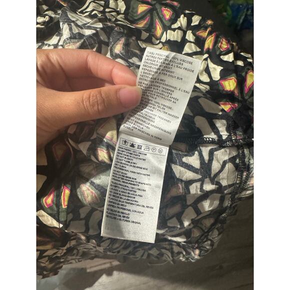 Ba&Sh May Button Front Floral Mini Lady Dress Size Small EUC Preowned - Picture 6 of 10